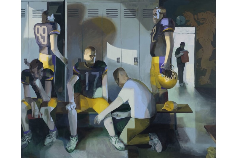 matt bollinger halftime show mothers tankstation london exhibition paintings