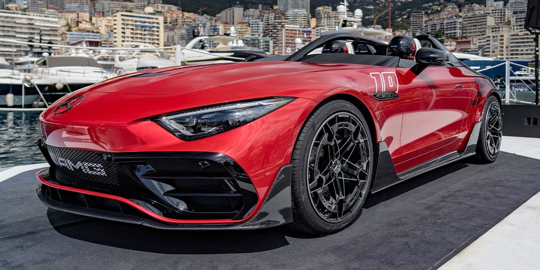 Mercedes-AMG представляет концепт-кар PureSpeed ​​на Гран-при Формулы-1 в Монако