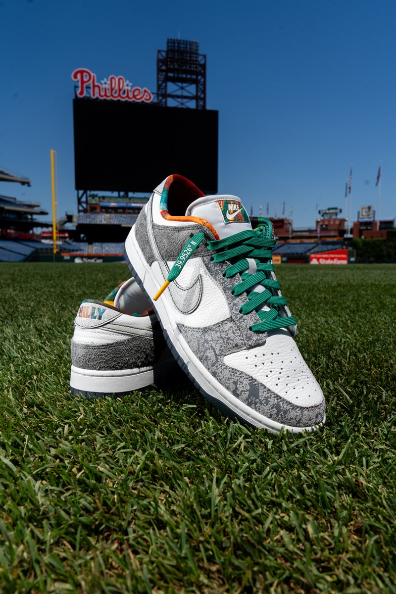 Nike Dunk Low Philly Release Date info store list buying guide photos price lapstone & hammer creme philadelphia phillies