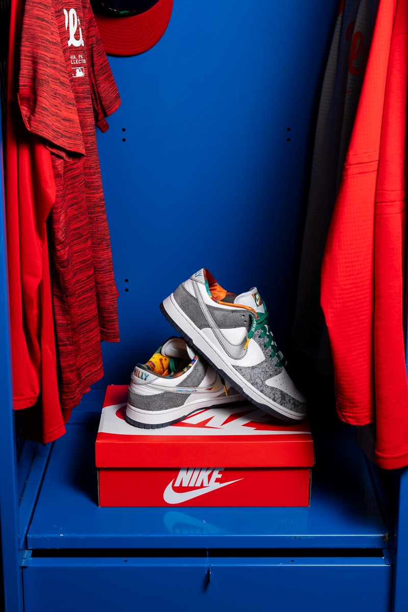 Nike Dunk Low Philly Release Date info store list buying guide photos price lapstone & hammer creme philadelphia phillies