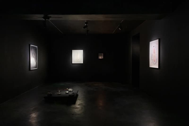 olivia shao le contre ciel exhibition empty gallery hong kong