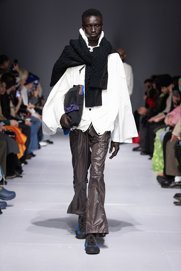 Robyn Lynch CP Company Fall Winter 2024 Collaboration menswear London fashion week runway show collection