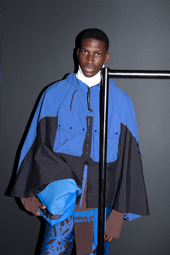 Robyn Lynch CP Company Fall Winter 2024 Collaboration menswear London fashion week runway show collection