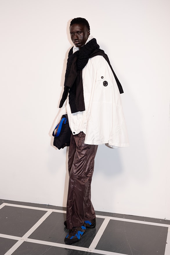 Robyn Lynch CP Company Fall Winter 2024 Collaboration menswear London fashion week runway show collection