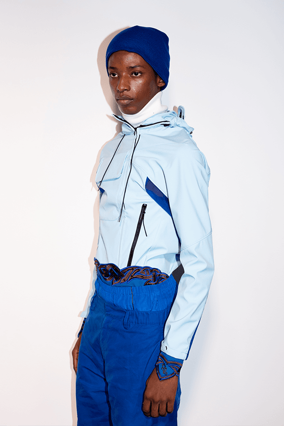 Robyn Lynch CP Company Fall Winter 2024 Collaboration menswear London fashion week runway show collection