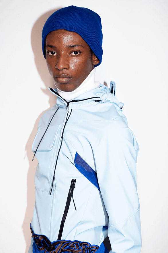 Robyn Lynch CP Company Fall Winter 2024 Collaboration menswear London fashion week runway show collection