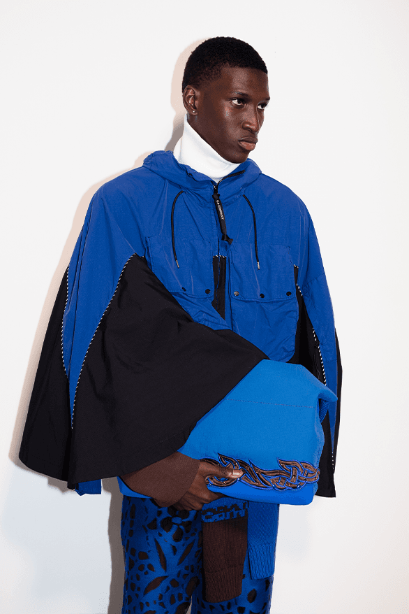 Robyn Lynch CP Company Fall Winter 2024 Collaboration menswear London fashion week runway show collection