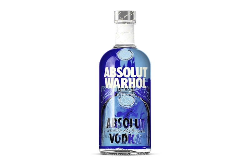 Absolut Vodka Exclusive Andy Warhol Bottle Rediscovered Blue Painting Release Info