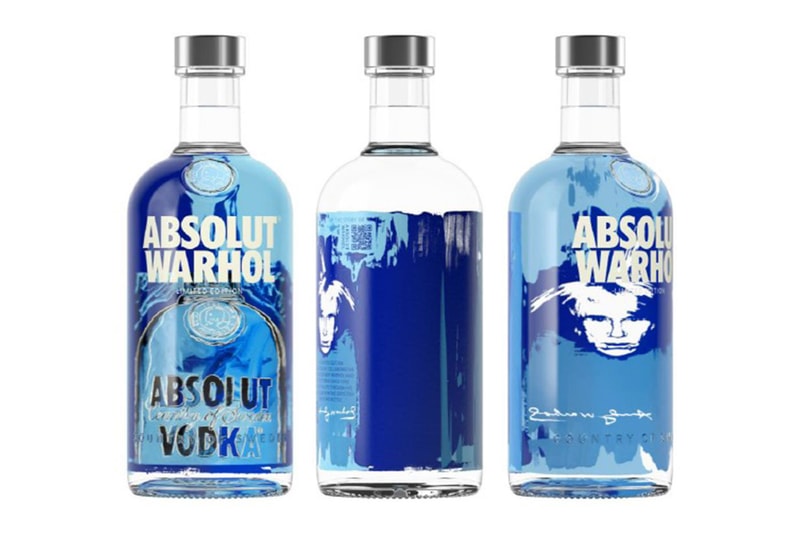 Absolut Vodka Exclusive Andy Warhol Bottle Rediscovered Blue Painting Release Info