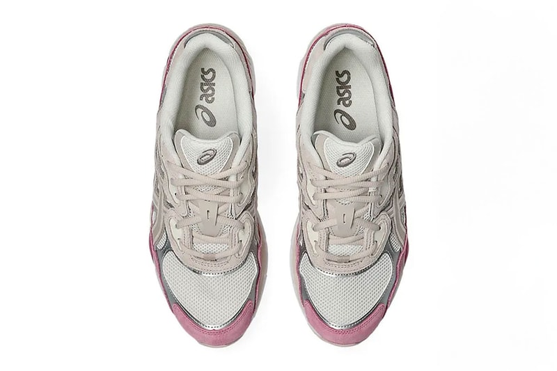 ASICS GEL NYC Strawberries and Cream cream light pink metallic silver suede 1203a383-104 Summer Release Info