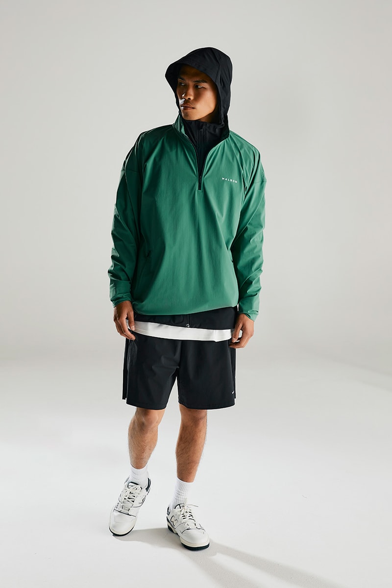 malbon performance line jason day tech collection lavender green white black t shirt polo shorts pullover pants joggers quarter zip