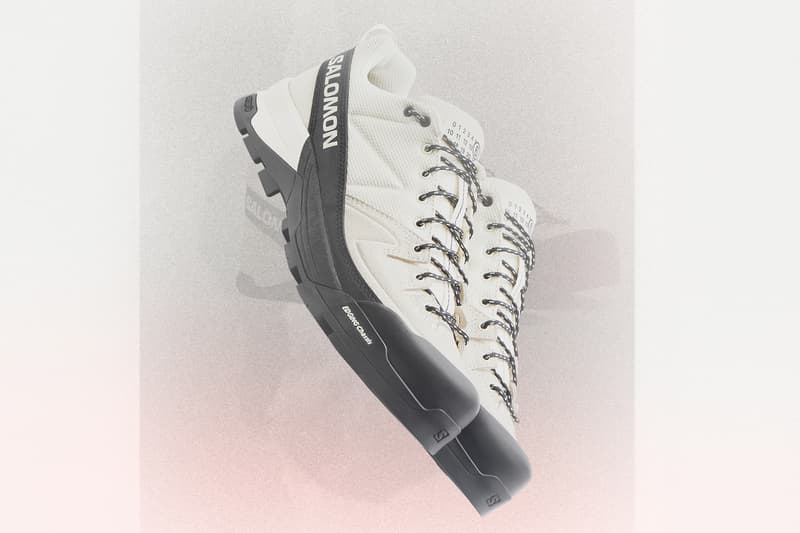 mm6 maison margiela salomon sportstyle x alp sneaker collaboration black white official release date info photos price store list buying guide