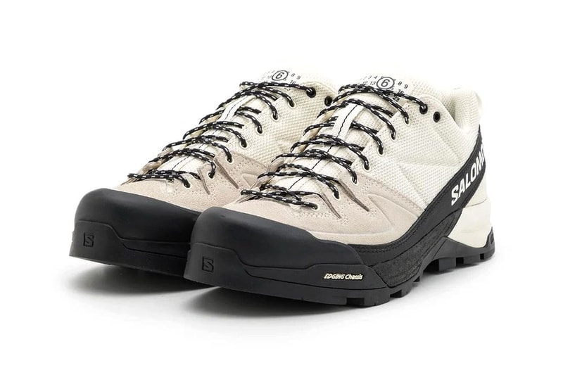 mm6 maison margiela salomon sportstyle x alp sneaker collaboration black white official release date info photos price store list buying guide