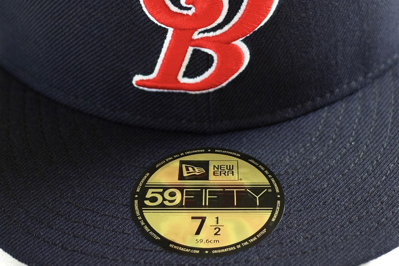Brain Child x New Era Pays Present the "B Crown" boston homage hometown mass massachusetts headwear release price link fitted cap red sox logo 47 brand five fifth annviersary event topo chico 59fifty fifty link store southie south bos 