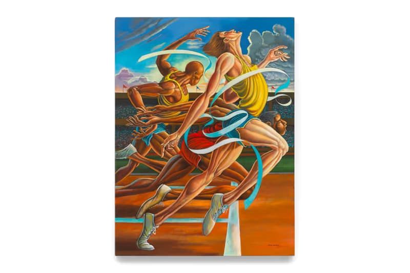 Ernie Barnes In Rapture Exhibition Ortuzar Projects