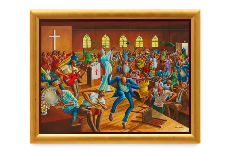 Ernie Barnes In Rapture Exhibition Ortuzar Projects