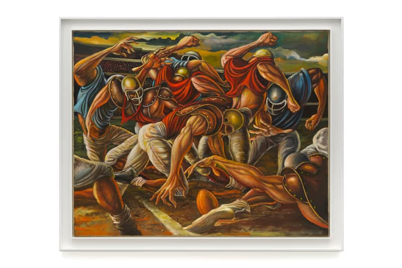 Ernie Barnes In Rapture Exhibition Ortuzar Projects