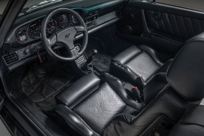 1990 RUF BTR lll Flatnose Cabriolet RM Sothebys Auction Info