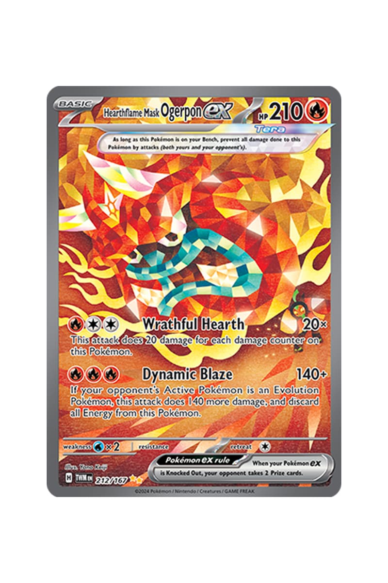 Pokémon TCG: Twilight Masquerade Illustration Rare Card List release date info store list buying guide photos price Ogerpon