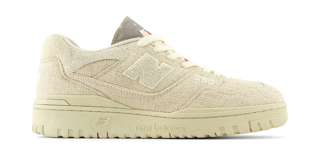 New Balance Builds the 550 "Sashiko Pack" With Heavy Canvas