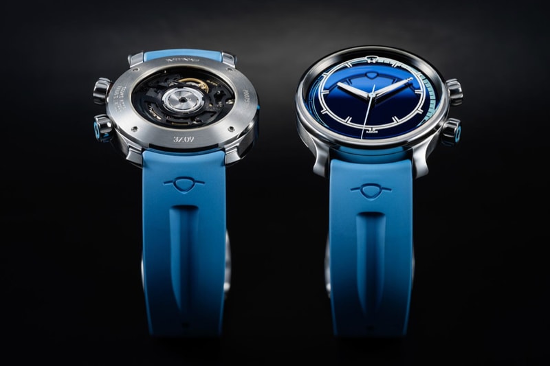 ming dive watch 37.09 bluefin durable water pressure resistance details debut 500 units made limited edition specs timepiece