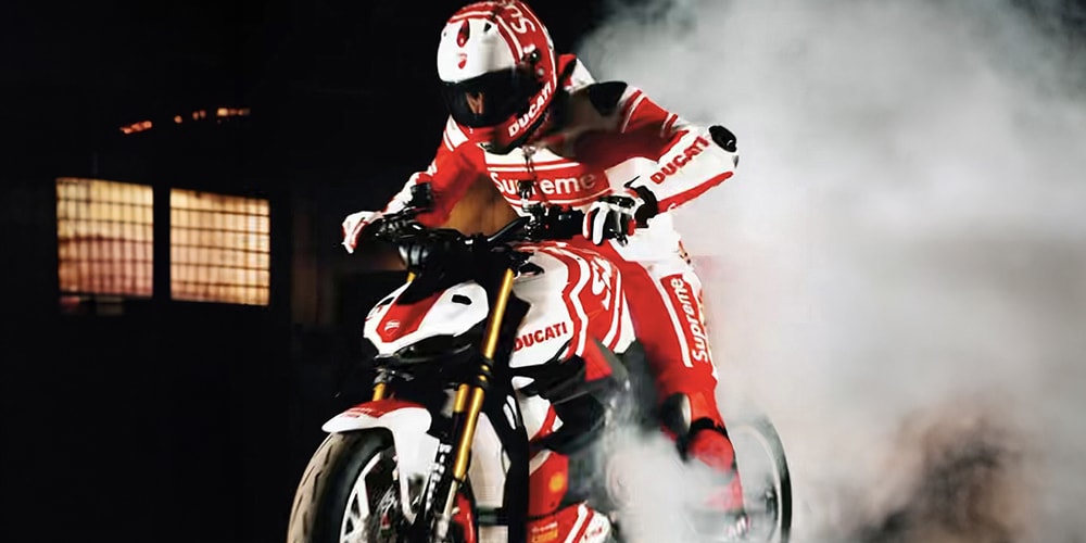 Supreme и Ducati Performance покорили гоночную трассу с коллекцией весны 2024 года