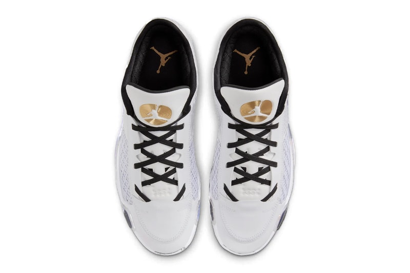 Air Jordan 38 Low White/Metallic Gold Has an Official Release Date FD2326-107 basketball shoes white/black-metallic gold june 2024 summer shoe jordan brand michael jordan jumpman nike swoosh
