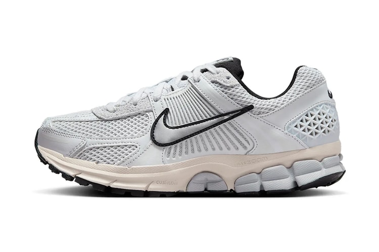 Nike Adds 3M Reflective Swooshes on the Zoom Vomero 5 "Pure Platinum"