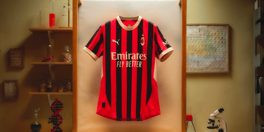 PUMA and AC Milan Unveil Elegant 2024-25 Home Kit