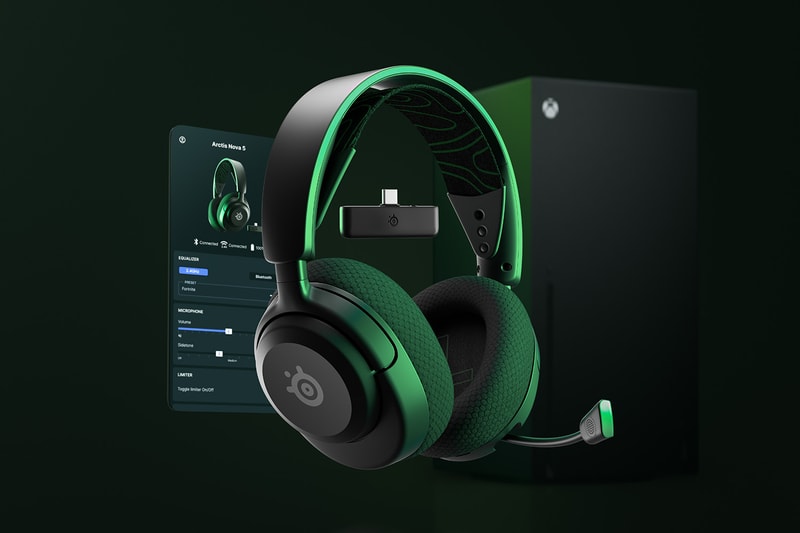 SteelSeries Launch Affordable Arctis Nova 5 Headset Gaming Headphones Wirless