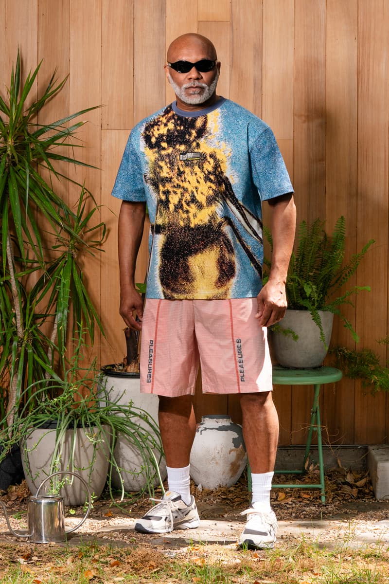 Step Outside With PLEASURES’ Summer 2024 “Yardwrk” Collection Fashion lookbook release info