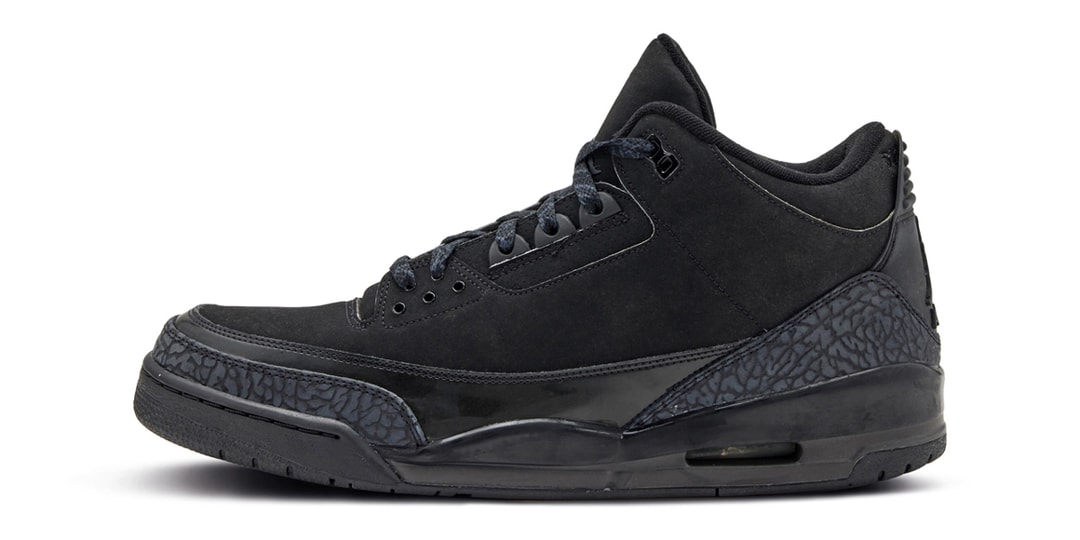 По слухам, Air Jordan 3 «Black Cat» вернутся в следующем году