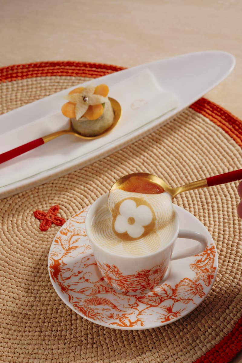 Saint-Tropez louis vuitton seasonal restaurant annual opening menu update france coast white 1921 hotel Arnaud Donckele Maxime Frédéric