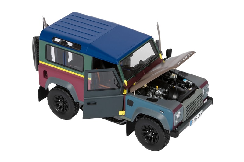 Paul Smith x Land Rover Die Cast Defender 90 Model Release Info