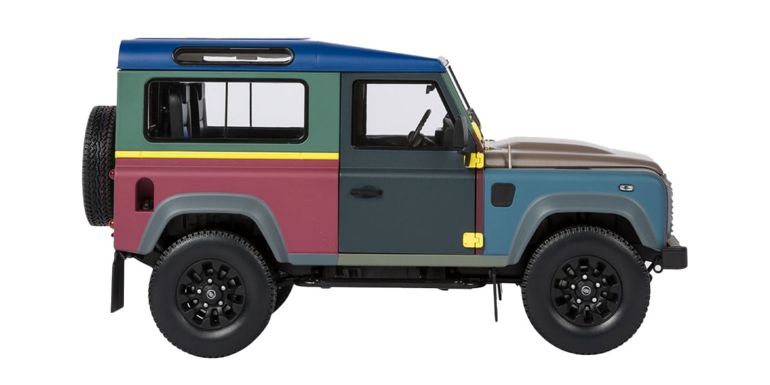 Пол Смит и Land Rover объединились для создания литой модели Defender ограниченной серии