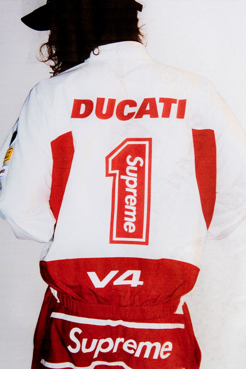 Supreme x Ducati Collaborative Apparel Capsule Release Info