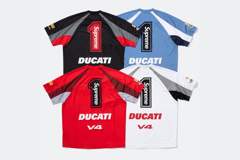 Supreme x Ducati Collaborative Apparel Capsule Release Info