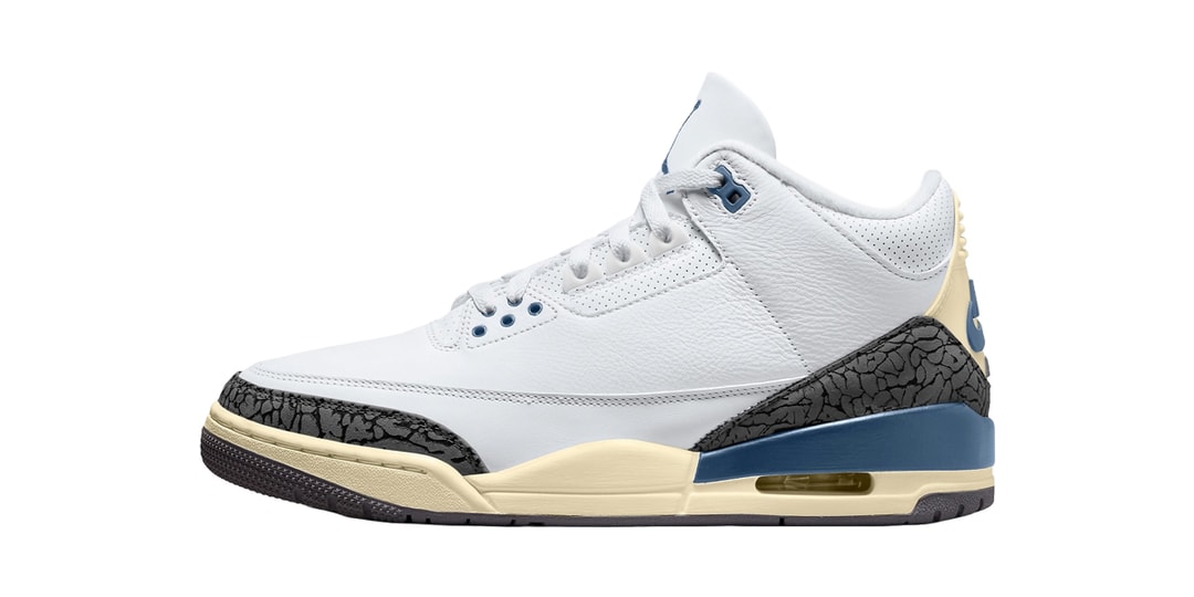 По слухам, Air Jordan 3 «Diffused Blue» выйдет следующей весной