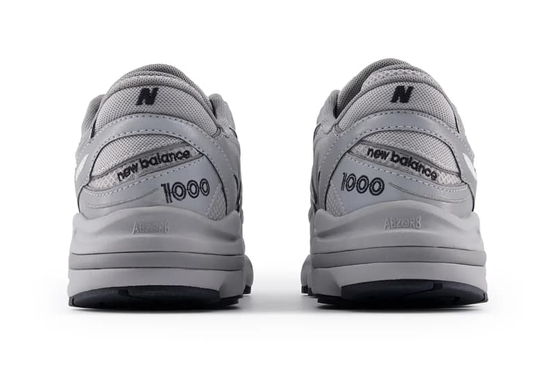 New Balance 1000 Silver Black Reflective Release Info date store list buying guide photos price