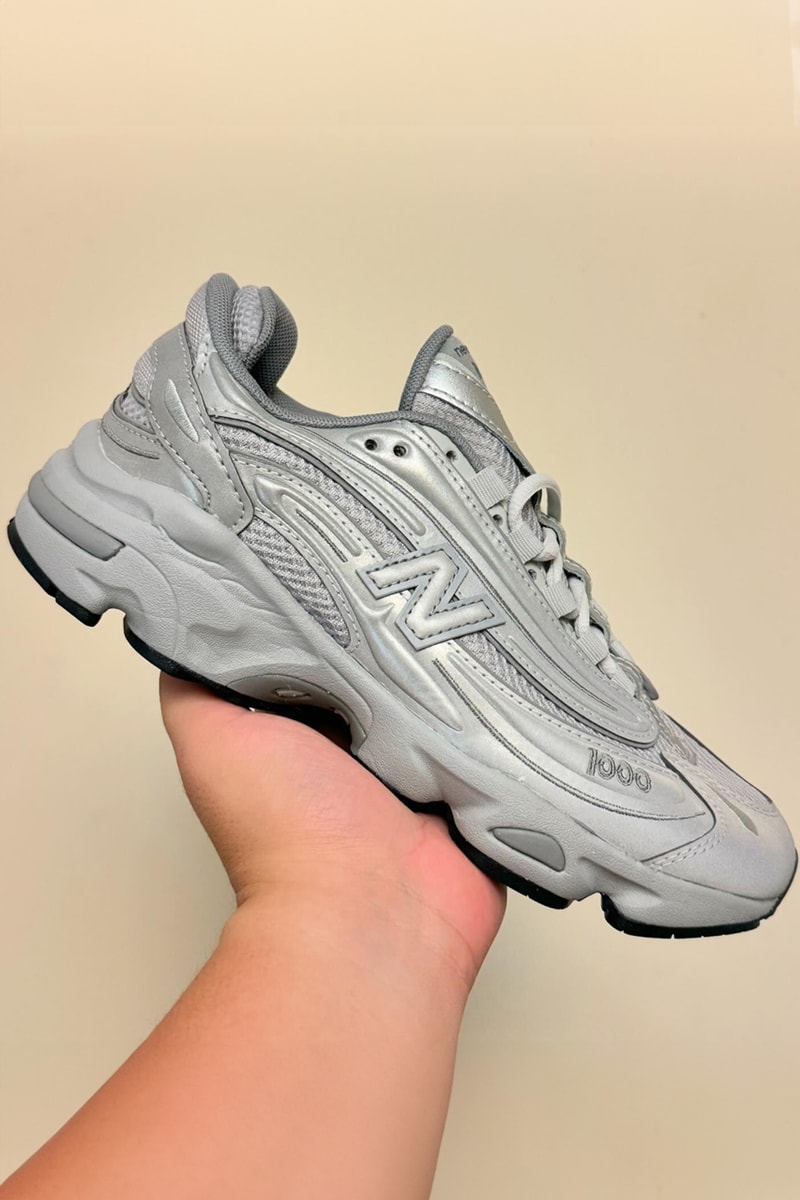 New Balance 1000 Bạc Đen Phản Chiếu Thông Tin Ngày Phát Hành danh sách cửa hàng hướng dẫn mua ảnh giá