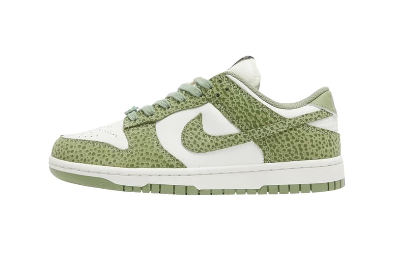 Nike Dunk Low Safari Phantom Oil Green FV6516-001 FV6516-300 Release Info