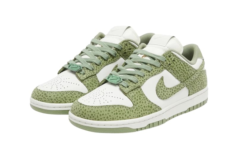 Nike Dunk Low Safari Phantom Oil Green FV6516-001 FV6516-300 Release Info