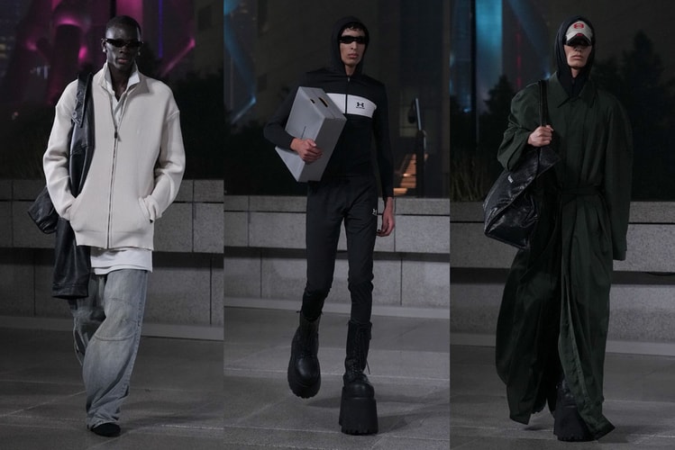Balenciaga Spring 2025 Aims for New Heights Under Shanghai's Downpour