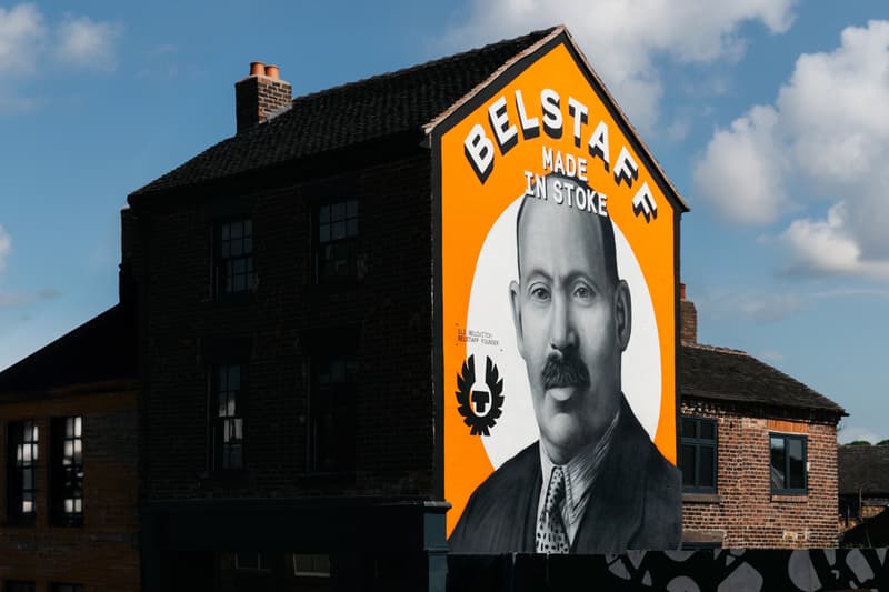 Belstaff 100 years anniversary event stoke on trent community pullman train danny lomas magus ronning cloudmaster prize fund