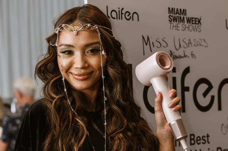 laifen swift hair dryer purple blue pink miami swim week