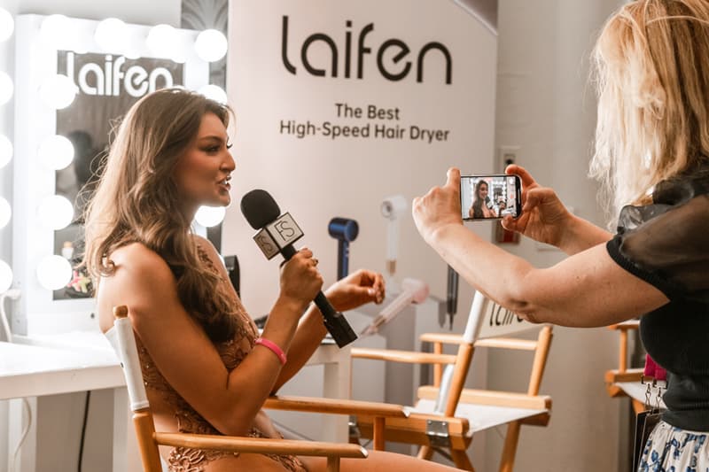 laifen swift hair dryer purple blue pink miami swim week