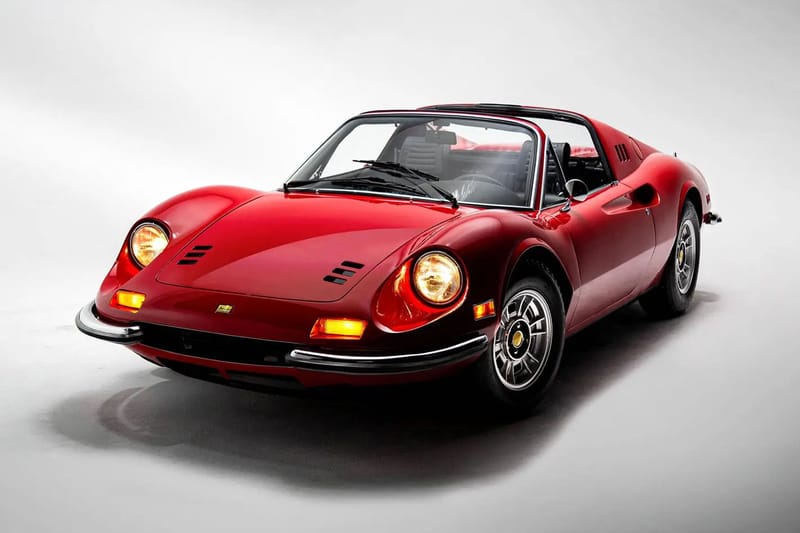 Cher-Owned 1972 Ferrari Dino 246 GTS Surfaces at Auction