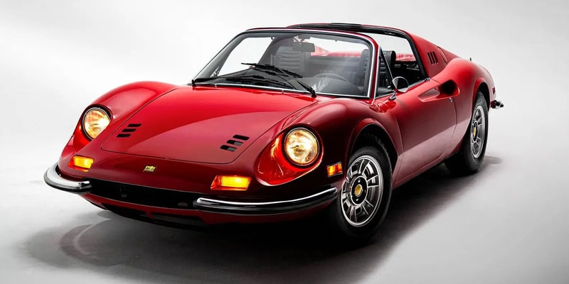 Cher 1972 Ferrari Dino 246 GTS Auction Info - Vimarsana News