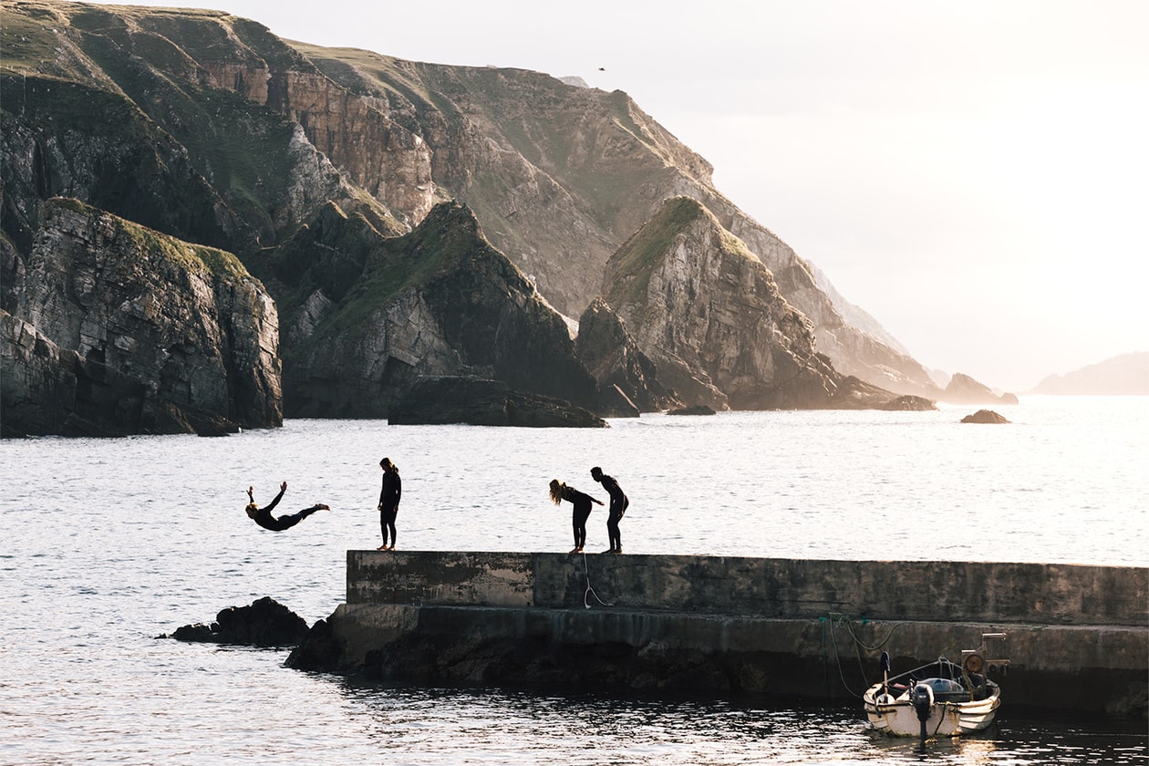 Finisterre Opens New Covent Garden London Store Surfing Wetsuit 