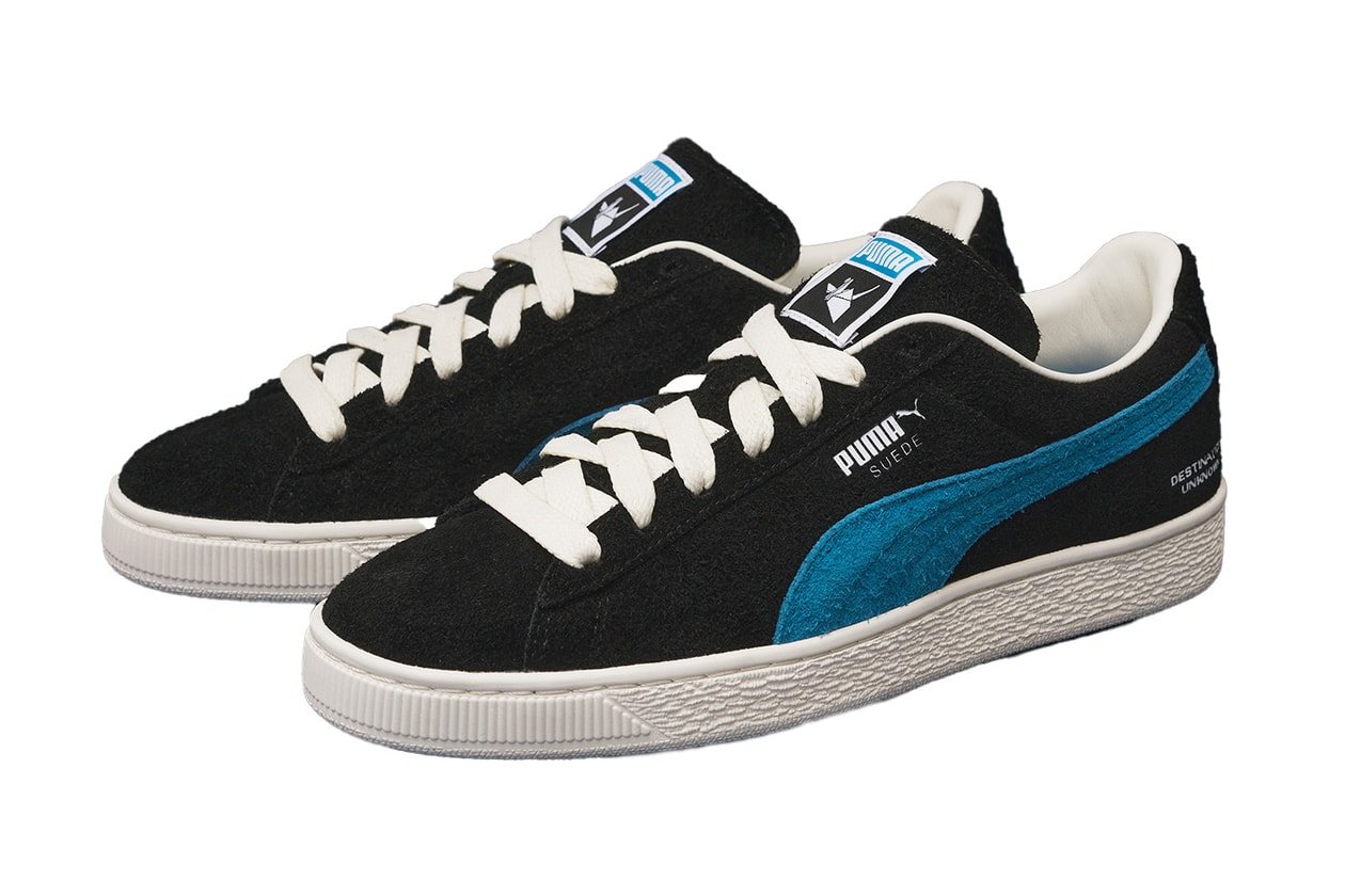 liberaiders puma suede sneaker blue navy white chinese rock